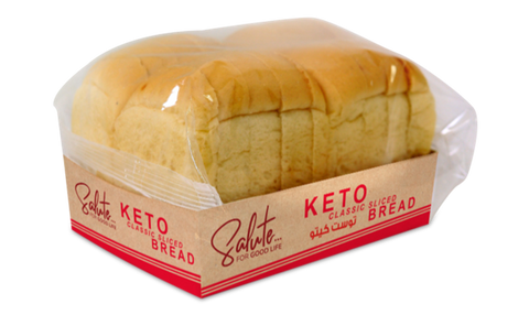 Salute Keto Classic Sliced Bread - 190g
