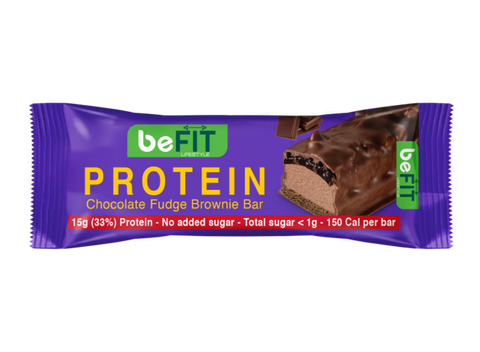 Be Fit Chocolate Fudge Protein Brownie Bar - 45g