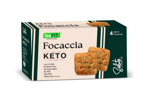 Be Fit Salute Keto Focaccia - 45g