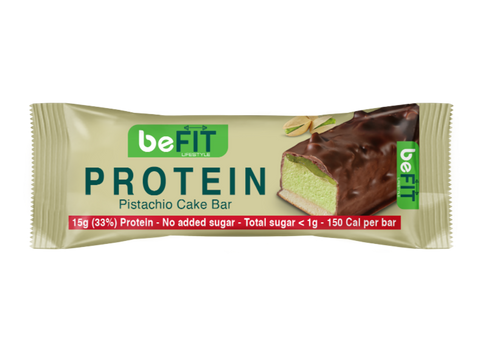 Be Fit Pistachio Protein Cake Bar - 45g