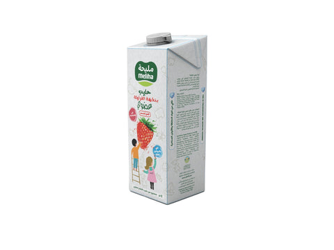 Meliha Long Life Strawberry Milk - 180ml