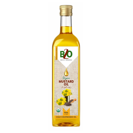 B2O Organic Mustard Oil 1L