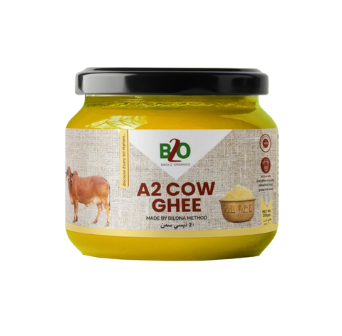 B2O Organic A2 Cow Ghee 200ml