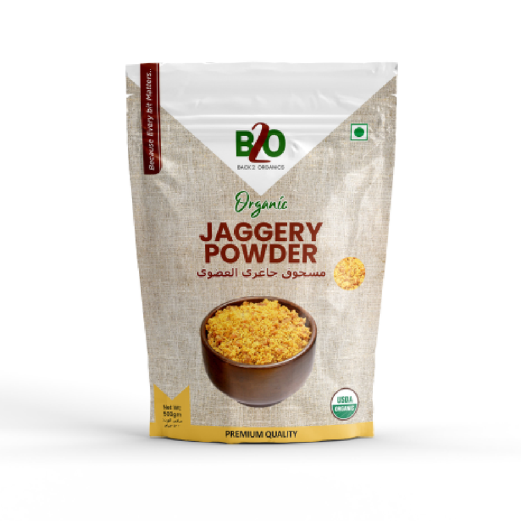 B2O Organic Jaggery Powder 500g
