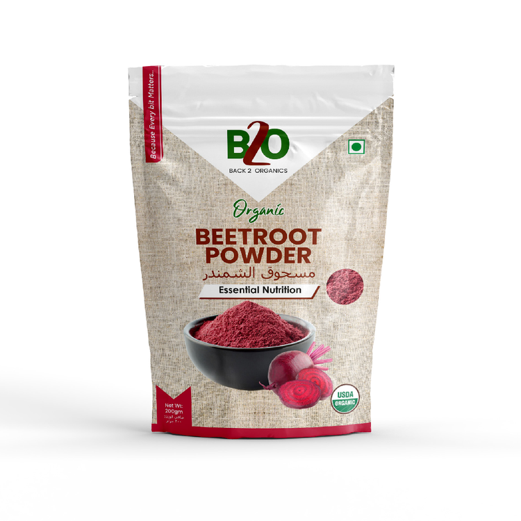 B2O Organic Beetroot Powder 200g