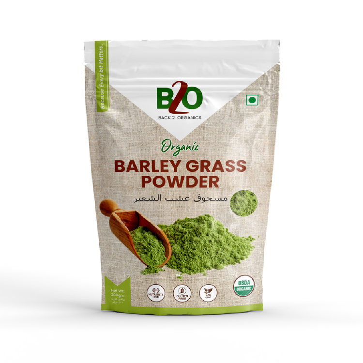 B2O Organic Barley Grass Powder 200g