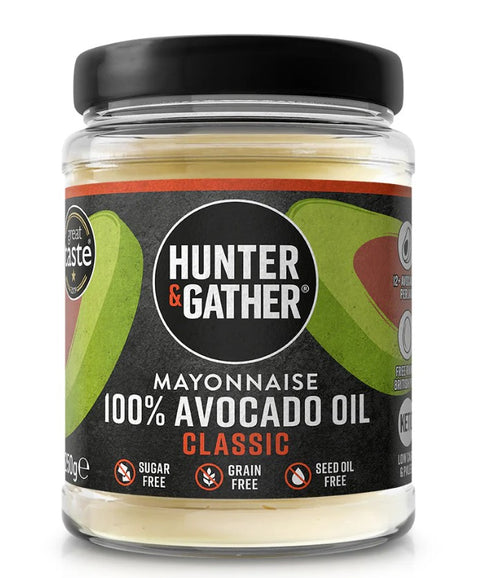 Hunter and Gather Avocado Oil Mayonnaise Classic - 250g