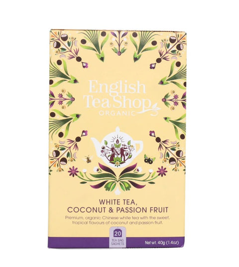 English Tea Shop White Tea Coconut & Passion Fruit Tea - 40g