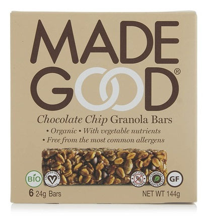 Made Good Chocolate Chip Granola Bars 6x24g