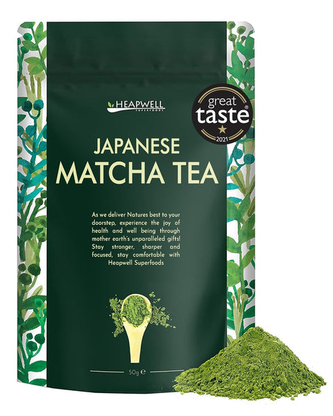 Heapwell Japanese Matcha Tea Powder - 50g