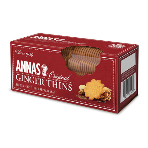 Annas Original Ginger Thins - 150g