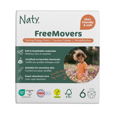 Eco by Naty Pull on Pants, S6, (+16kg, +35lbs)