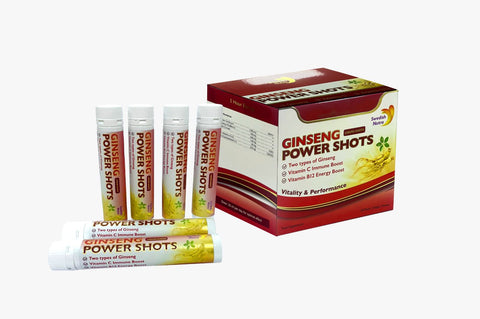 Swedish Nutra Ginseng Power Shots 25ml