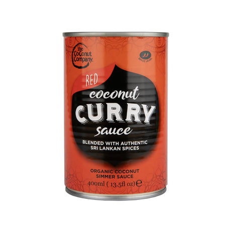 The Coconut Company Organic Red Coconut Curry Sauce 400ml