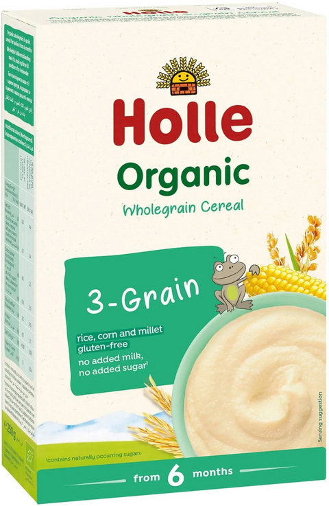 Holle Organic Cereal 3 Grain - 250g