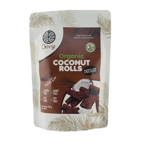 Oorg Coconut Rolls Chocolate - 100g