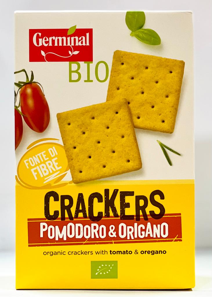 Germinal Organic Tomato & Oregano Crackers 175g