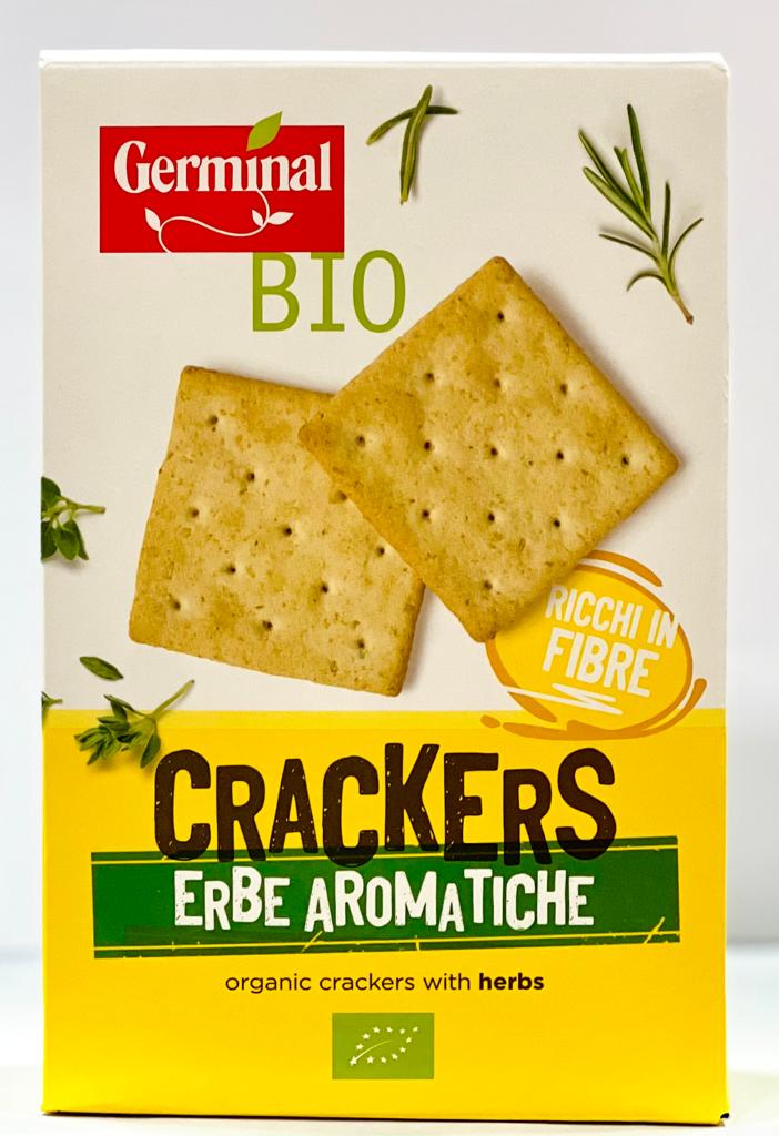 Germinal Organic Aromatic Herbs Crackers 175g