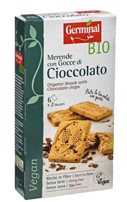 Germinal Organic Vegan Chocolate Chip Snack 215g
