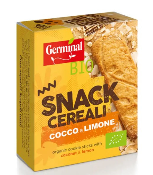 Germinal Organic Coconut & Lemon Cookie Sticks 110g