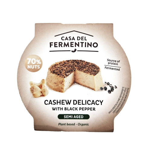 Casa del Fermentino Cashew Delicacy with Black Pepper Organic