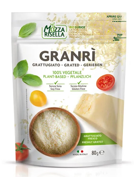 Mozzarisella GranRi Plant Based Grated Parmesan Style 80g