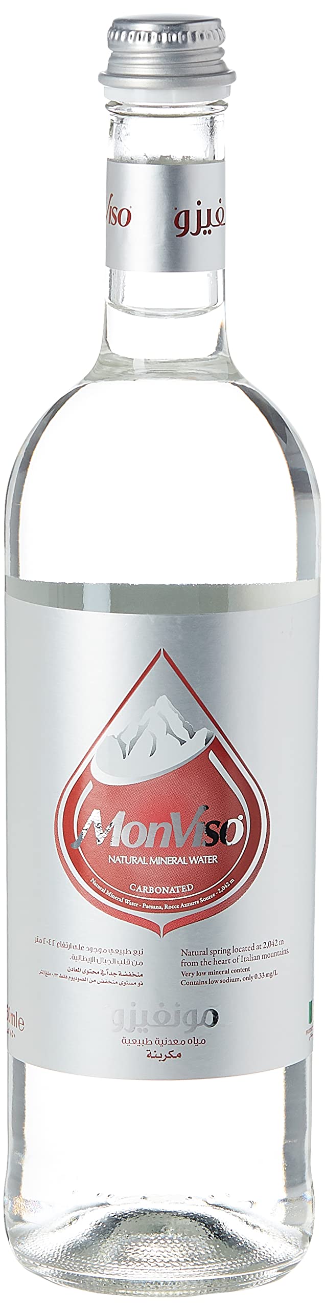 Monviso Natural Mineral Water 375ml - Non-carbonated