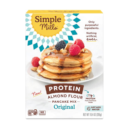 Simple Mills Protein Almond Flour Pancake Mix Original 295g