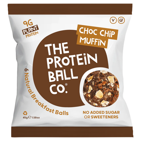 The Protein Ball Co Choc Chip Muffin - 45g
