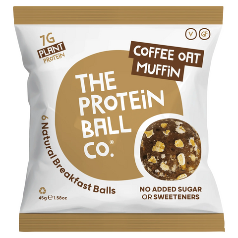 The Protein Ball Co Coffee Oat Muffin - 45g