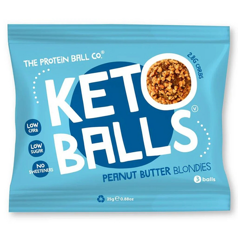 The Protein Ball Co Keto Peanut Butter - 25g