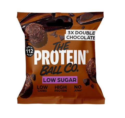 The Protein Ball Co Double Chocolate Keto Balls - 25g