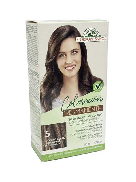 Corpore Sano Permanent Hair Color Chestnut - 140ml