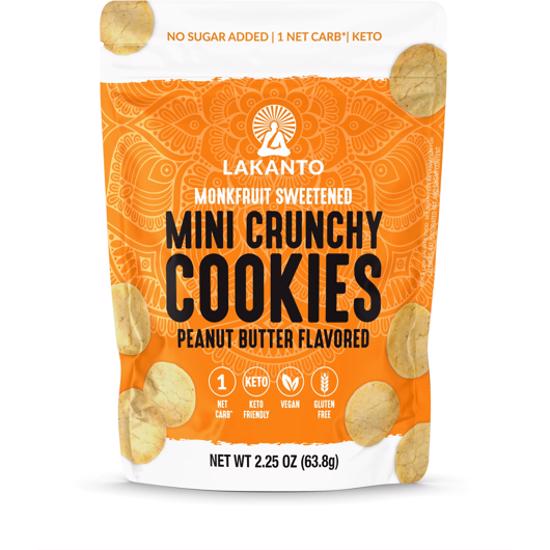 Lakanto Mini Crunchy Cookies Peanut Butter 63.8g