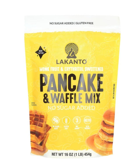 Lakanto Pancake & Waffle Mix, No Sugar Added 454g