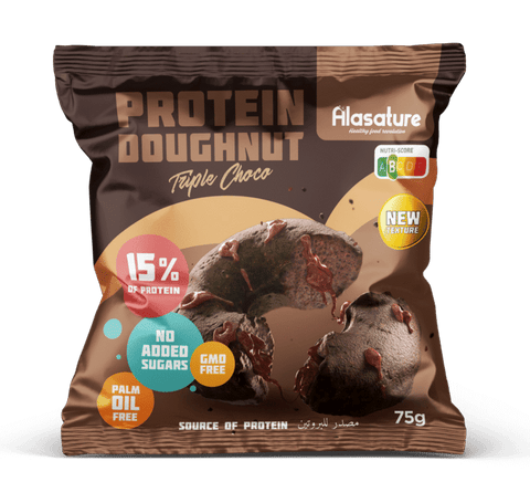 Alasature Protein Doughnut Triple Chocolate - 75g