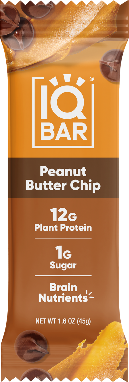 IQ Bar Peanut Butter Chip 45g