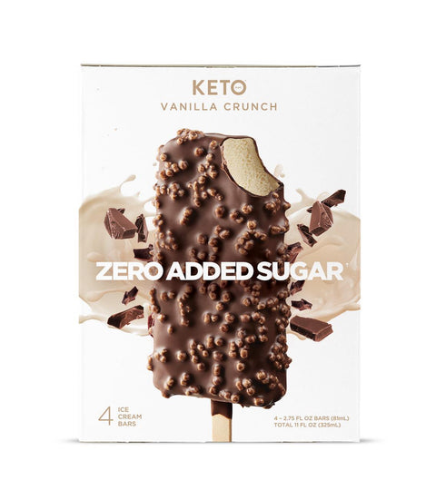 Keto Vanilla Crunch Ice Cream Bar 81ml
