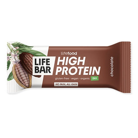 Life Food Organic Life Bar Protein Chocolate - 40g
