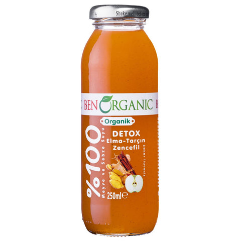 Ben Organic Detox Apple Cinnamon Ginger Juice - 250ml