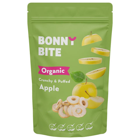 Bonny Bite Crunchy & Puffed Apple - 18g