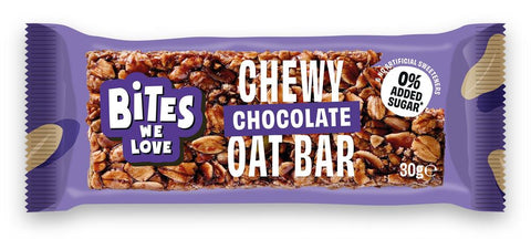 Bites We Love Chocolate Chewy Oat Bars - 30g