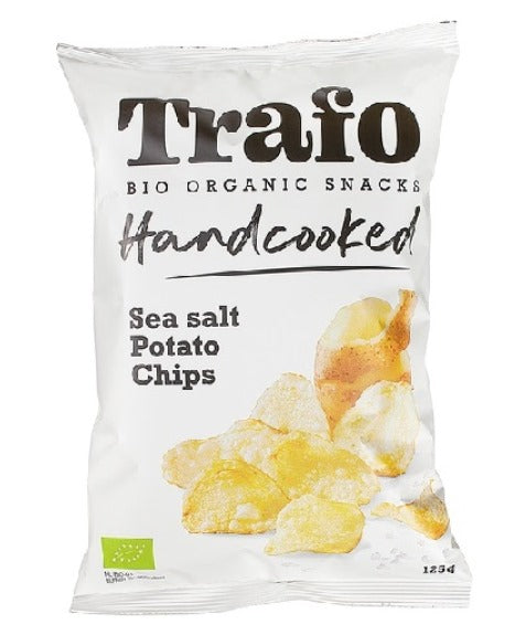 Trafo Organic Handcooked Seasalt Crisps 125g