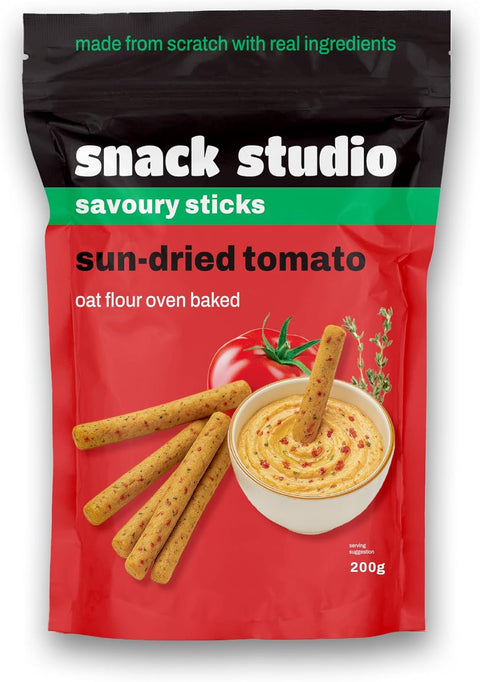 Snack Studio Sun Dried Tomato Savory Sticks - 200g