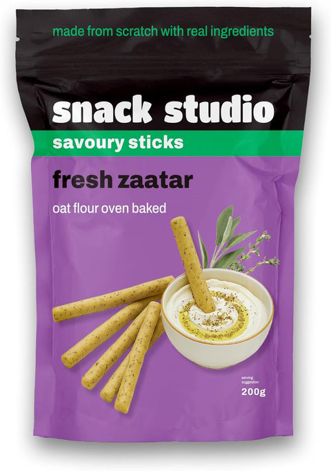 Snack Studio Fresh Zaatar Savory Sticks - 200g