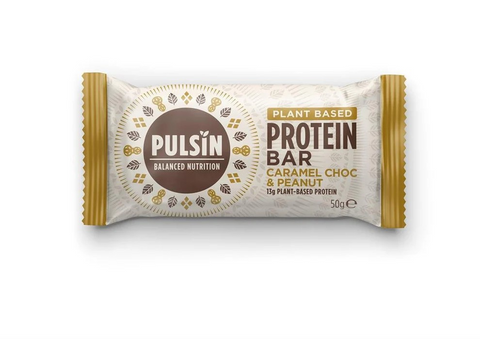 Pulsin Caramel Choc & Peanut Protein Booster - 50g