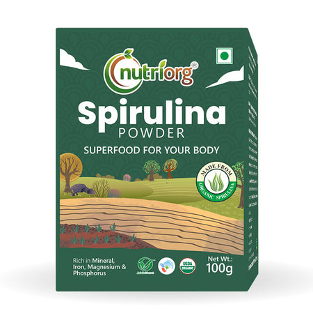 NutriOrg Spirulina Powder 100g