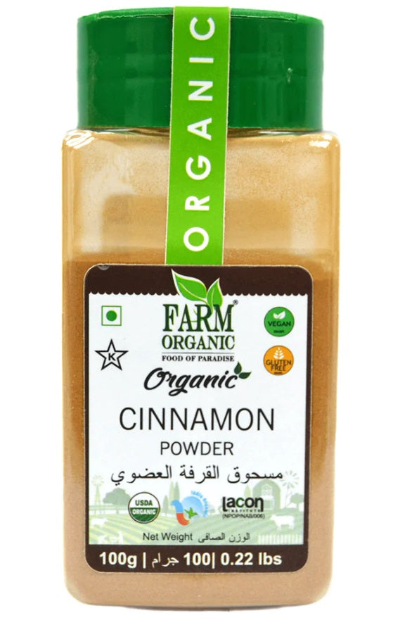 Farm Organic Cinnamon Powder 100g