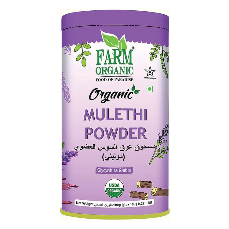 Farm Organic Licorice Powder (Mulethi) 100g