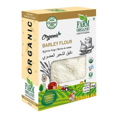 Farm Organic Barley Flour 1kg
